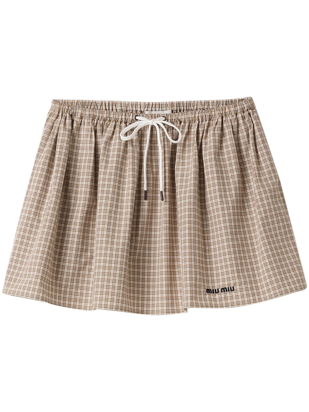 Miu Miu
체크 미니 스커트